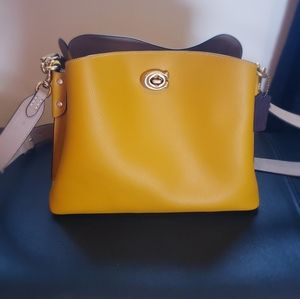COPY - Coach Shoulder / Crossbody Bag (Mustard Yellow)